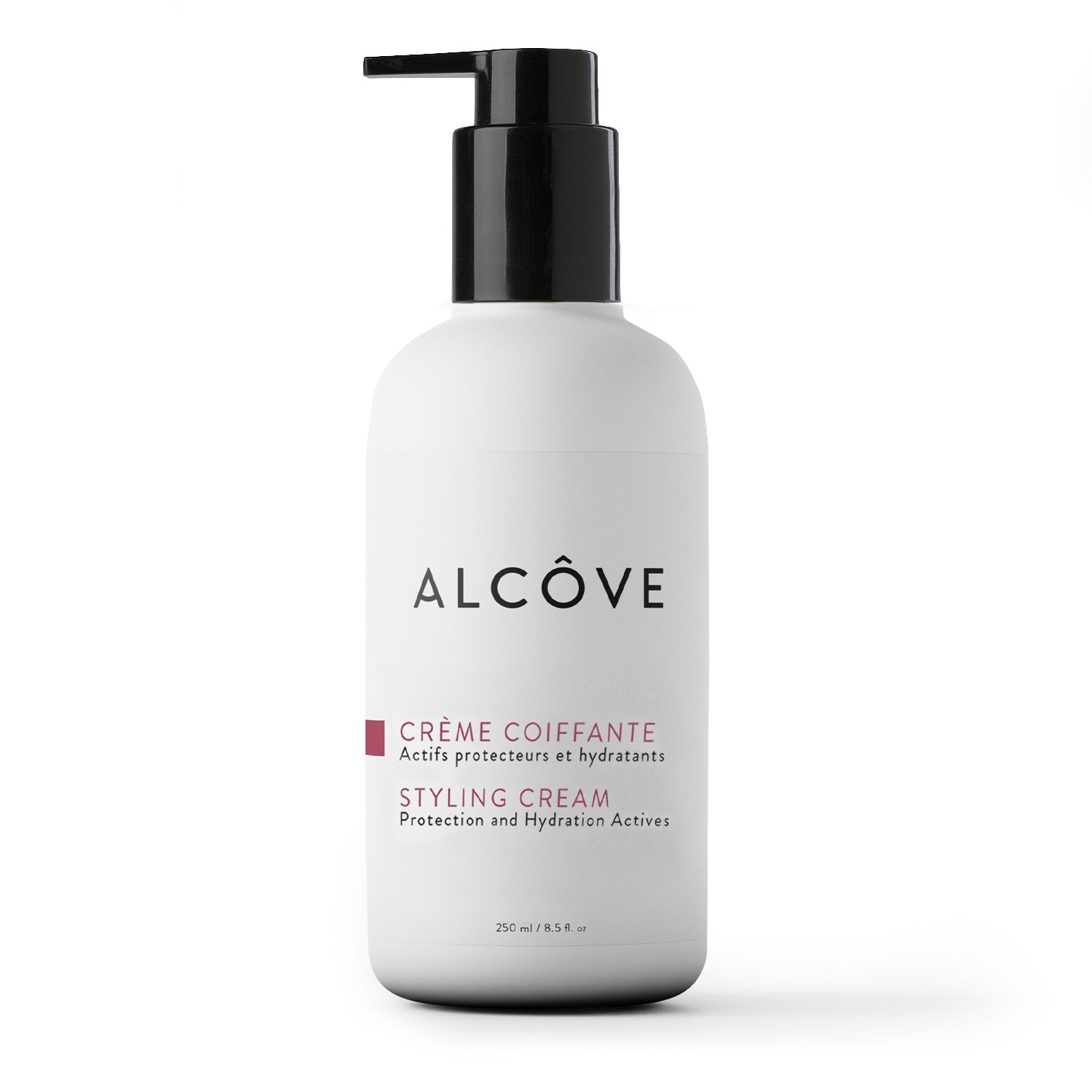 Bottle of Alcove Hair Styling Cream 250 ml